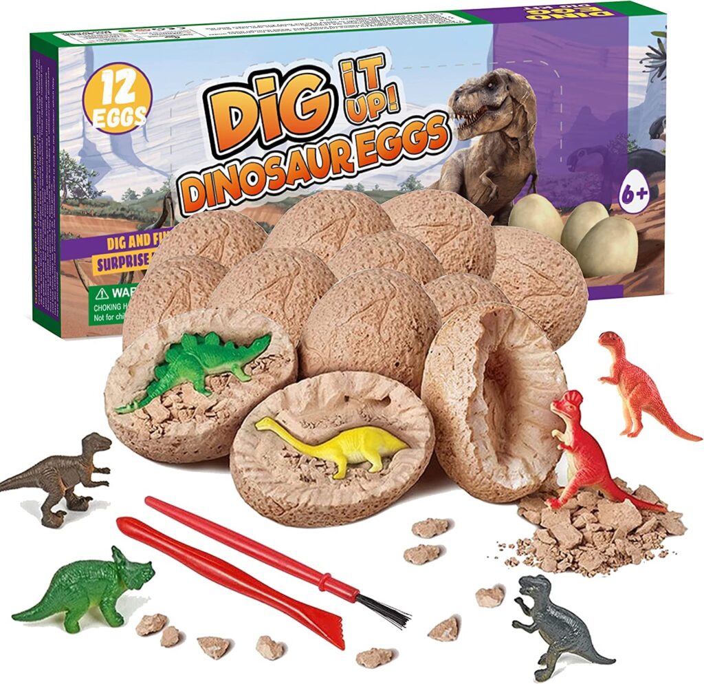 Dino egg set- easter gift ideas for kids